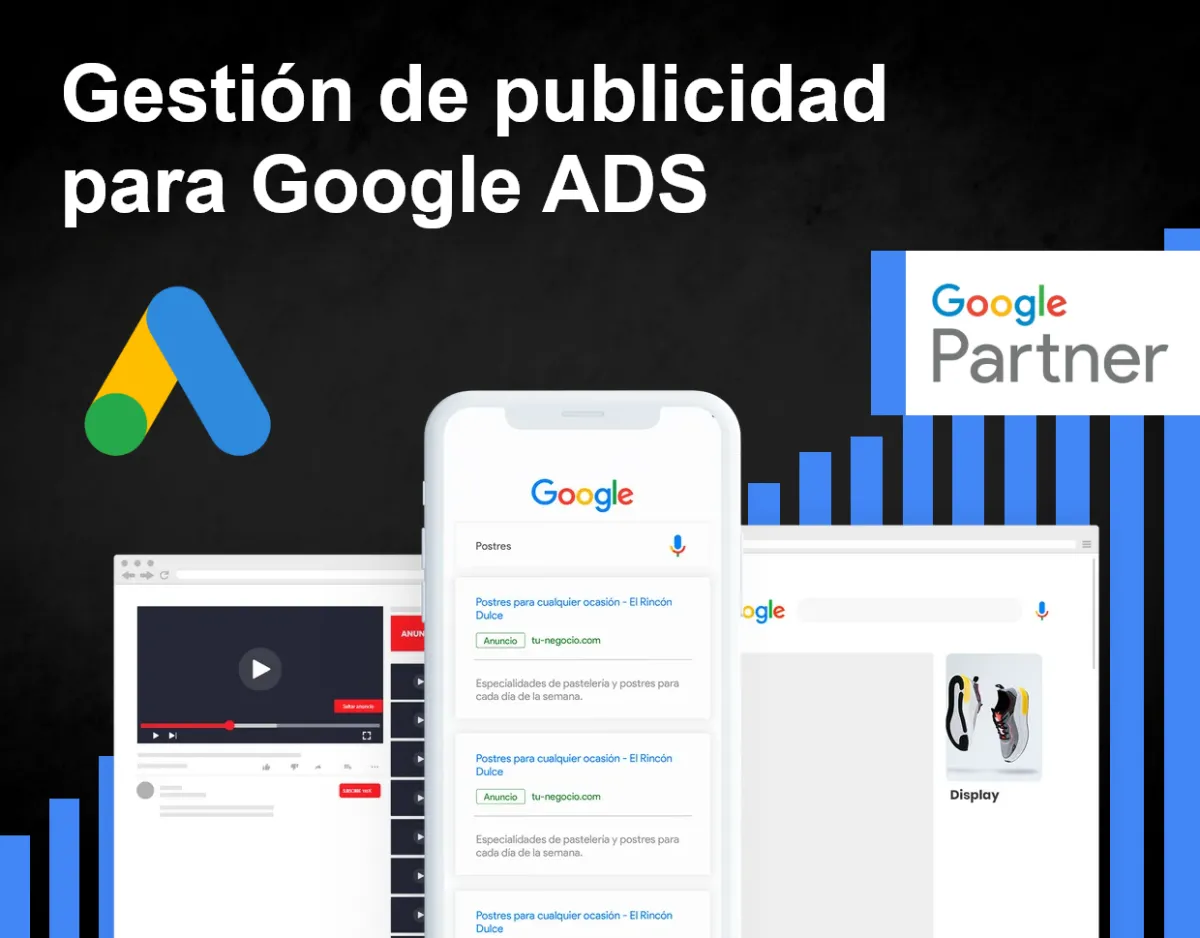 Gestión de Publicidad Google ADS (Anuncios de Google)